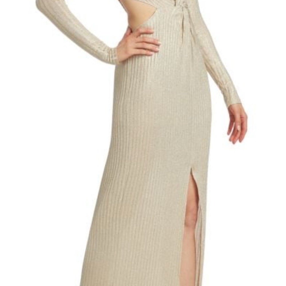 Ramy Brook Black Sequin Wedding Dress. NEW - Picture 2 of 2